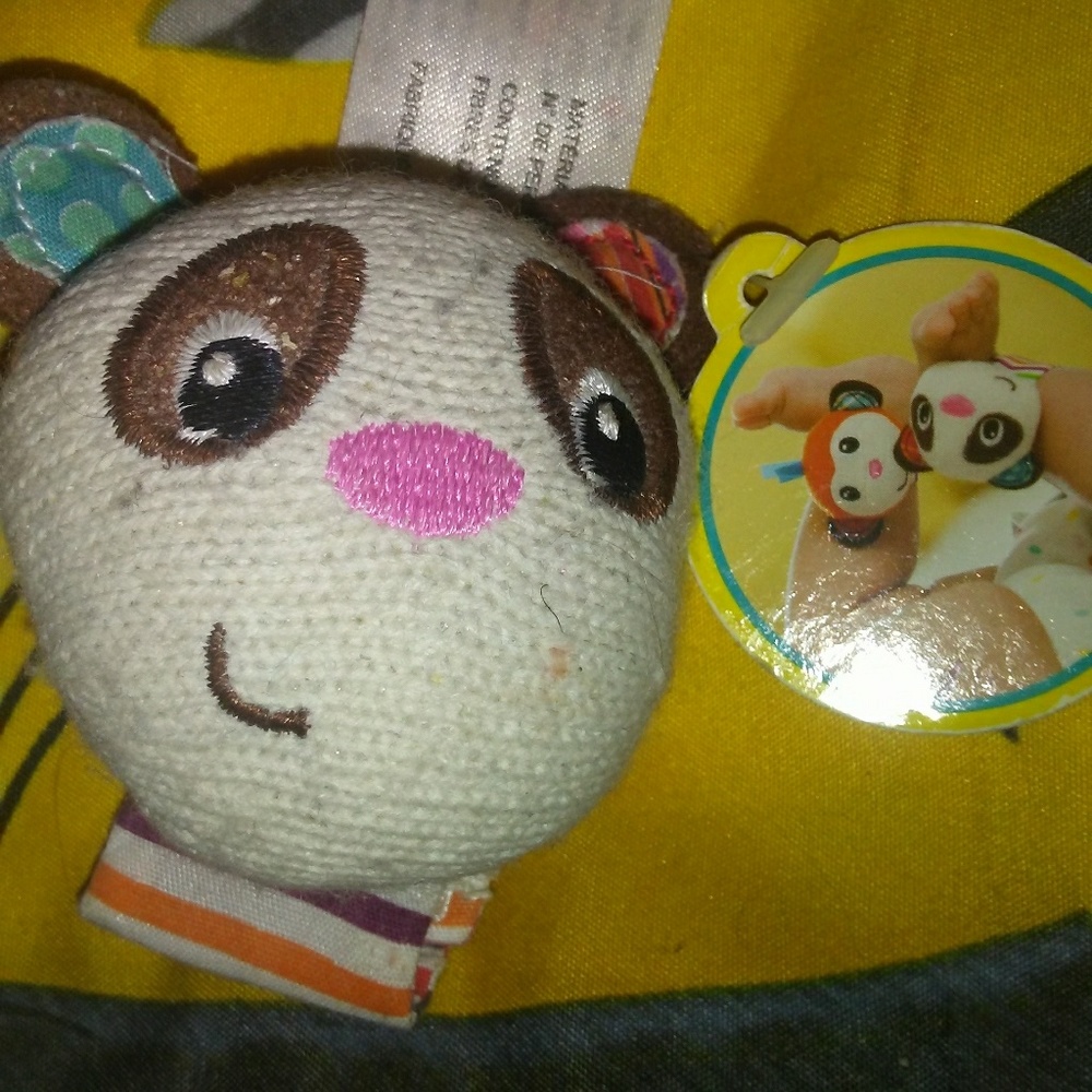 Baby rattle wrist or ankle